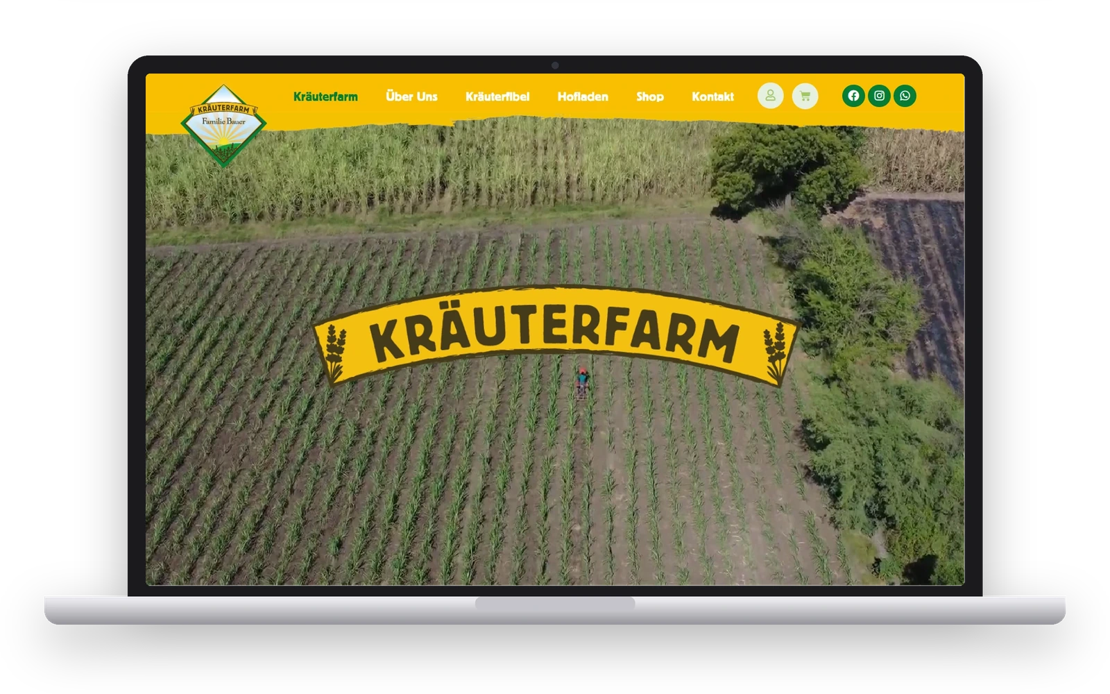 Webshop-Relaunch für Kräuterfarm Familie Bauer